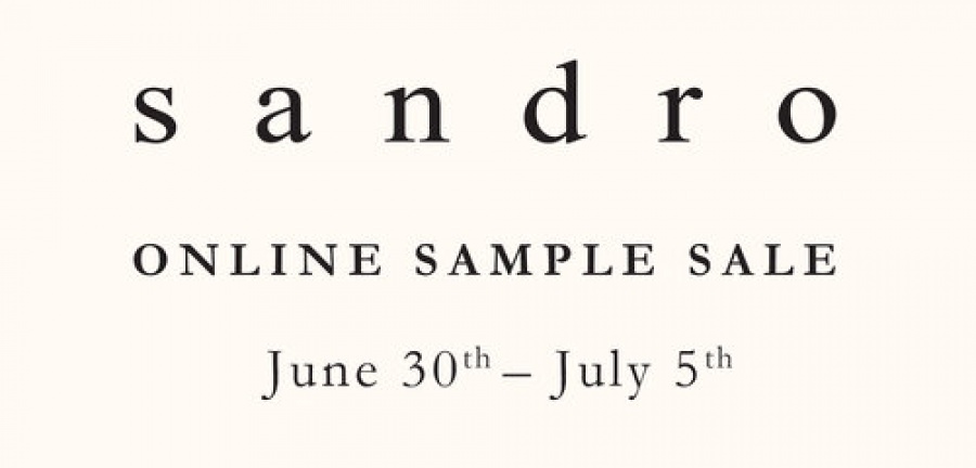Sandro Online Sample Sale