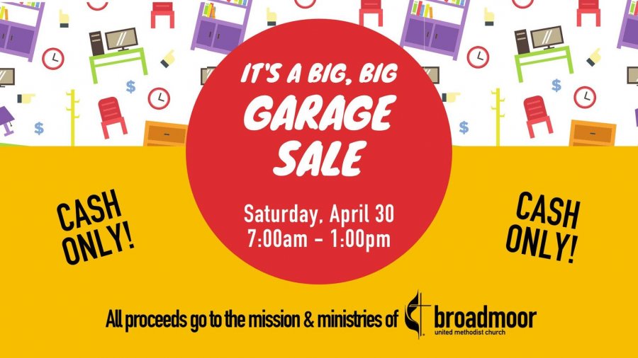 Broadmoor United Methodist Church Garage Sale