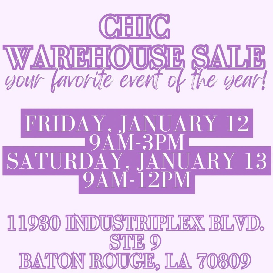 CHIC WArehouse Sale