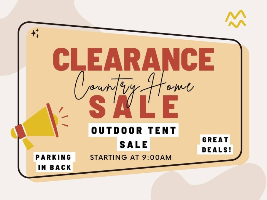 Country Home Antiques and Gifts OUTDOOR CLEARANCE SALE