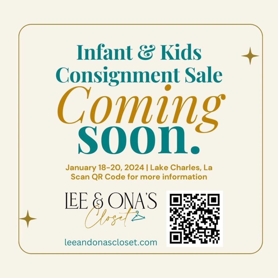 Lee & Ona's Closet Infant and Kids Consignment Sale