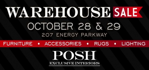 Posh Exclusive Interiors Warehouse Sale