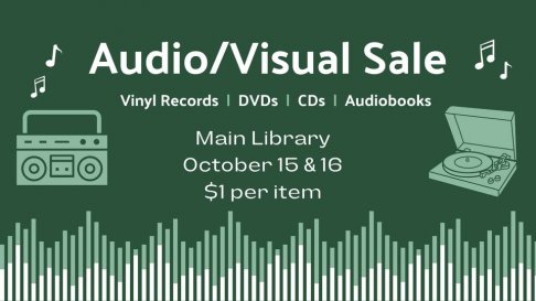 Terrebonne Parish Library System Audio and Visual Sale