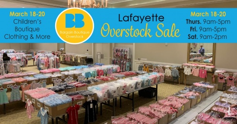 Children's Boutique Clothing Overstock Sale - Lafayette