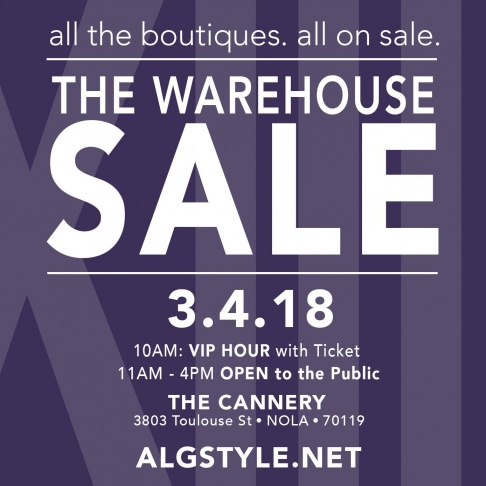 The Warehouse Sale by ALG Style